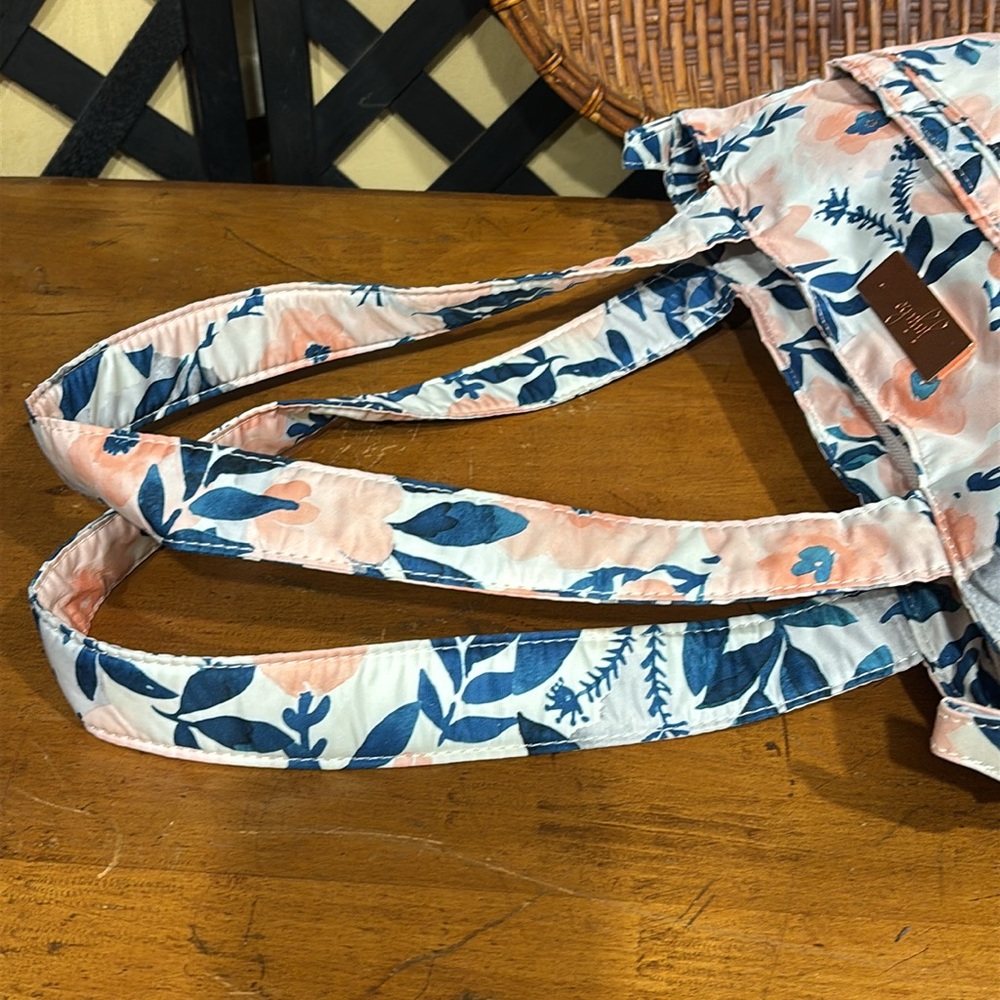 Ju-Ju-Be Be Light Whimsical Watercolor Floral Tote Bag EUC - Picture 8 of 16